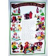 Preservation of Man Tea Towel